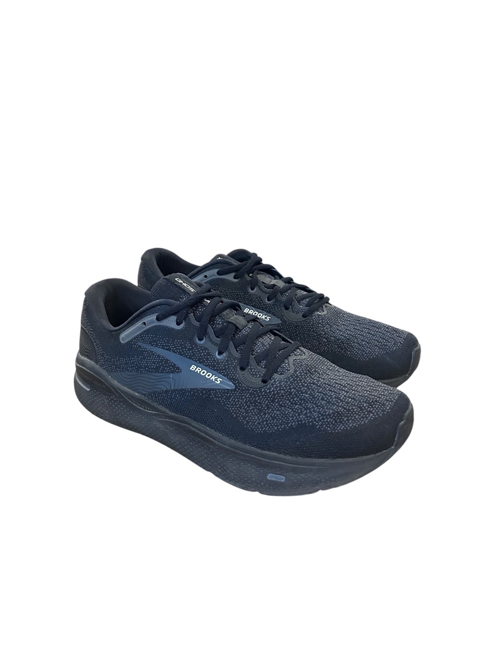Brooks Mens Ghost Max 110406 Black Running Shoes Size 12 Wide 2E